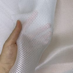 Сетка 3D трехслойная Air mesh 160 гр/м2, цвет Белый (на отрез)  в Сургуте