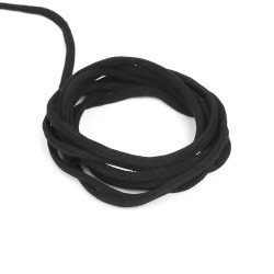 Шнур для одежды 4,5 мм,  Чёрный   в Сургуте