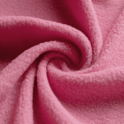 Флис Односторонний 130 гр/м2, цвет Розовый (на отрез)  в Сургуте