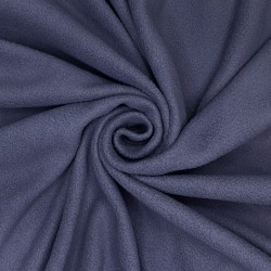 Ткань Флис Односторонний 130 гр/м2, цвет Темно-серый (на отрез)  в Сургуте