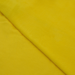 Флис Односторонний 180 гр/м2, Желтый (на отрез)  в Сургуте