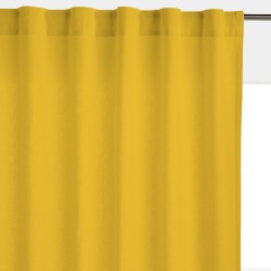 Штора уличная на Трубной ленте (В-220*Ш-145) Желтая, (ткань Оксфорд 600)  в Сургуте