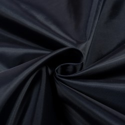 Ткань подкладочная Таффета 190Т, цвет Темно-Синий (на отрез)  в Сургуте