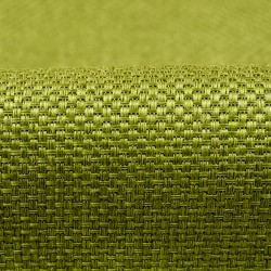 Ткань Блэкаут для штор светозатемняющая 85% &quot;Рогожка Зеленая&quot; (на отрез)  в Сургуте