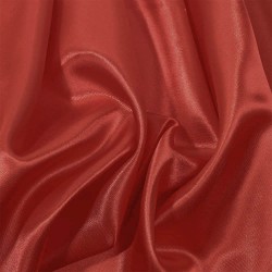 Ткань Атлас-сатин, цвет Красный (на отрез)  в Сургуте