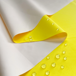 Водонепроницаемая Дышащая Мембранная ткань PU 10'000, цвет Жёлтый (на отрез)  в Сургуте