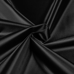 *Ткань Оксфорд 210D PU, цвет Черный (на отрез)  в Сургуте